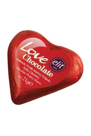 .Elit Çikolata 21 Gr. - Love