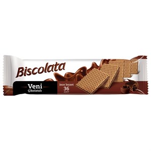 Biscolata Veni Gofret 110 Gr - Çikolatalı