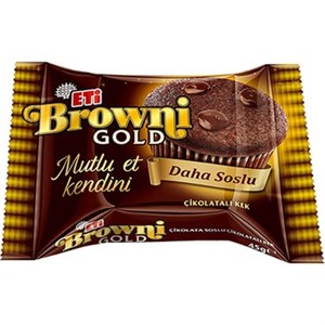 Eti Browni Gold Kakao Soslu Kek 45 Gr