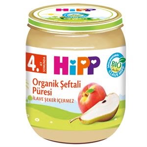 HIPP ORGANIK ŞEFTALI PÜRESI 125 GR.