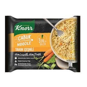 Knorr Çabuk Noodle 66 Gr-Tavuk Çeşnili