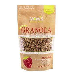 Mom's Granola 360 Gr-Çilek Chıa