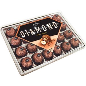 Şölen Diamond İkramlık Çikolata 300 Gr-Fınd.(Byr)