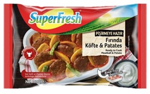 SuperFresh Fırında Köfte&Patates 500 Gr