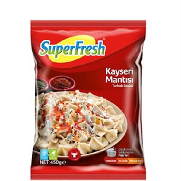 SUPERFRESH KAYSERİ MANTI 450 GR